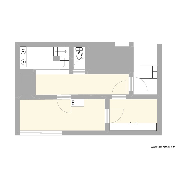 plan rdc. Plan de 0 pièce et 0 m2