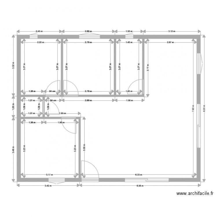 ma maison Vayres. Plan de 0 pièce et 0 m2