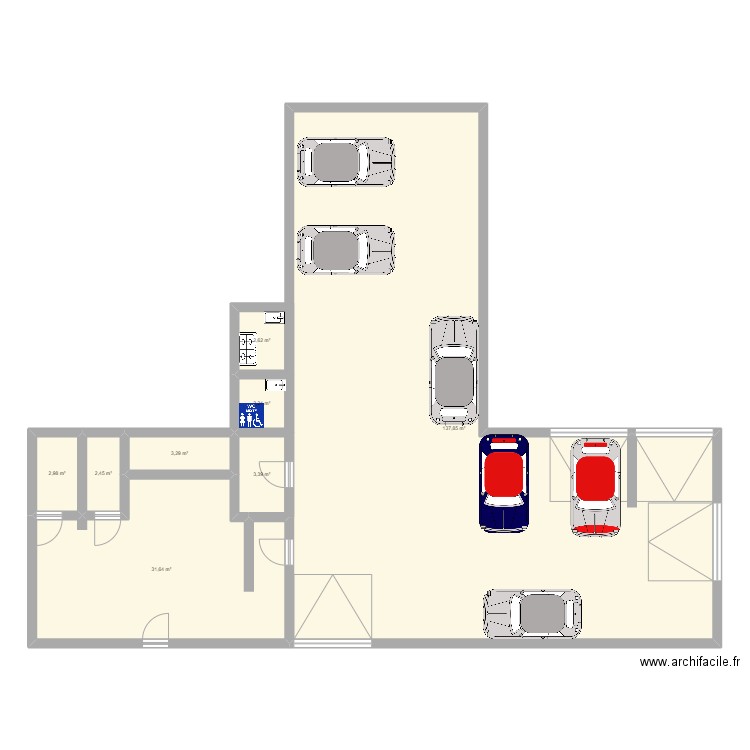 garage renaut. Plan de 0 pièce et 0 m2