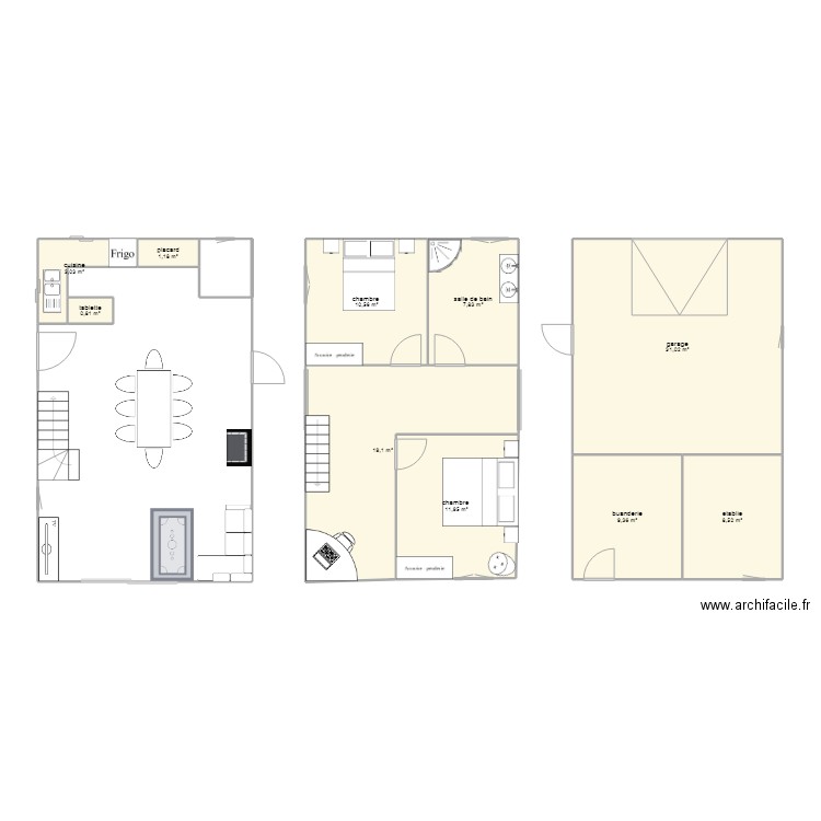 Maison ST Bonnet. Plan de 0 pièce et 0 m2