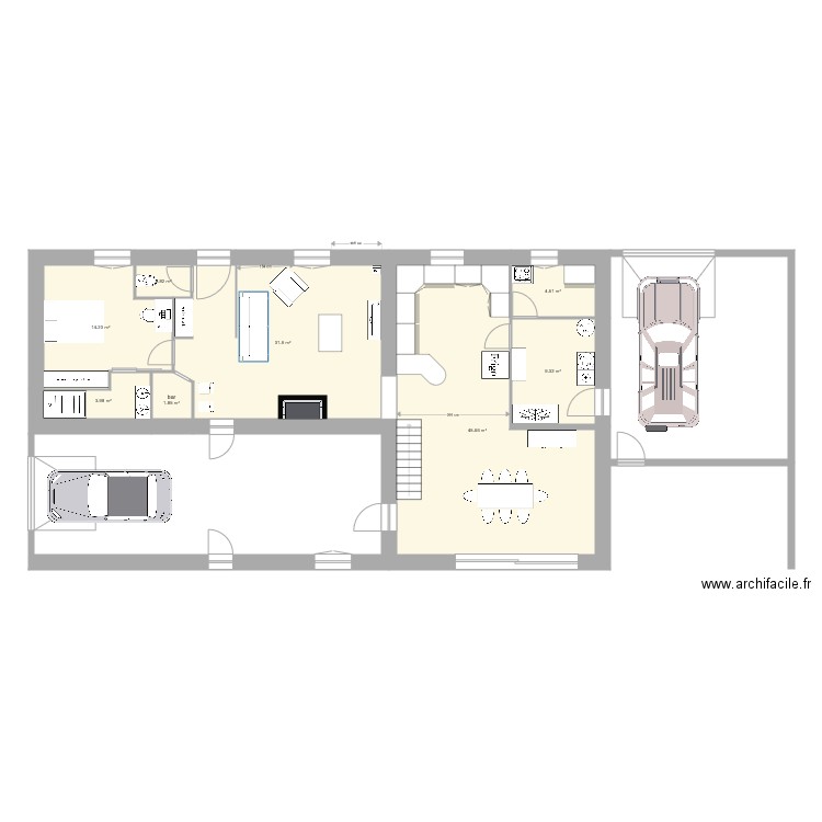 rdc roquebrune. Plan de 0 pièce et 0 m2