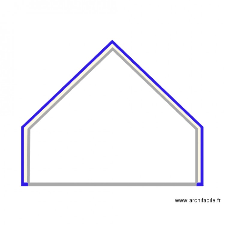 plan de coupe. Plan de 0 pièce et 0 m2