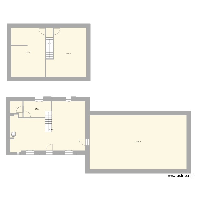 Maison Fréchamp Avant. Plan de 0 pièce et 0 m2