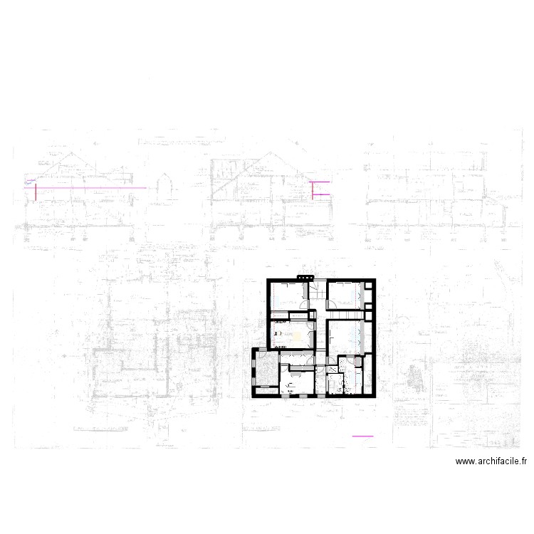 Nathalie & Xavier - v5. Plan de 16 pièces et 82 m2