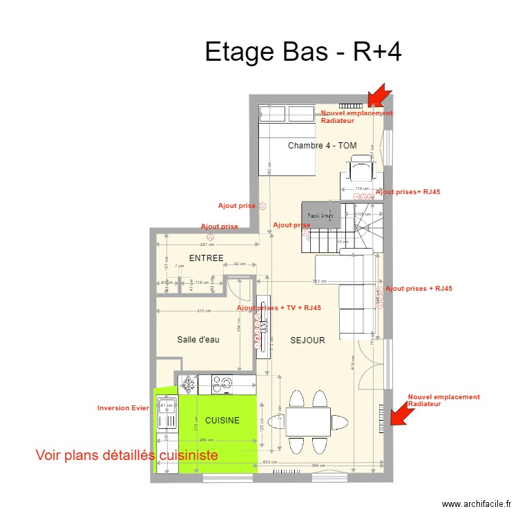 Appartement_Rungis_Etage_Bas_TMA. Plan de 0 pièce et 0 m2