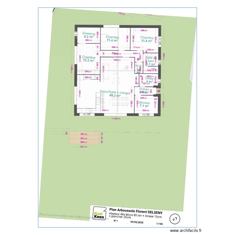 maison v2. Plan de 0 pièce et 0 m2