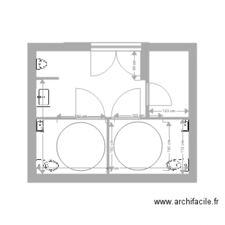 intermarché. Plan de 0 pièce et 0 m2