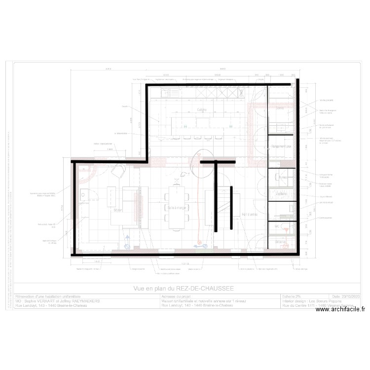 rez JO. Plan de 0 pièce et 0 m2