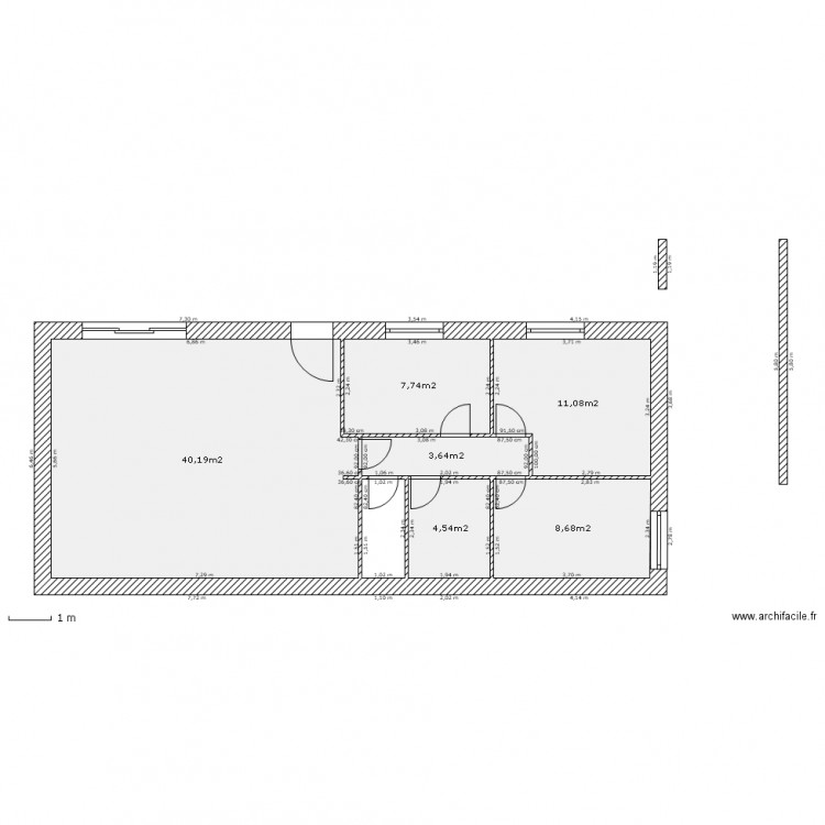 MAISON NEUVE. Plan de 0 pièce et 0 m2