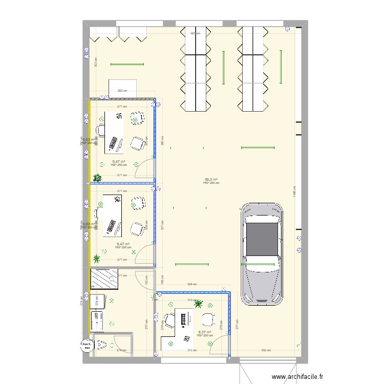 Bureau V5 elec. Plan de 0 pièce et 0 m2