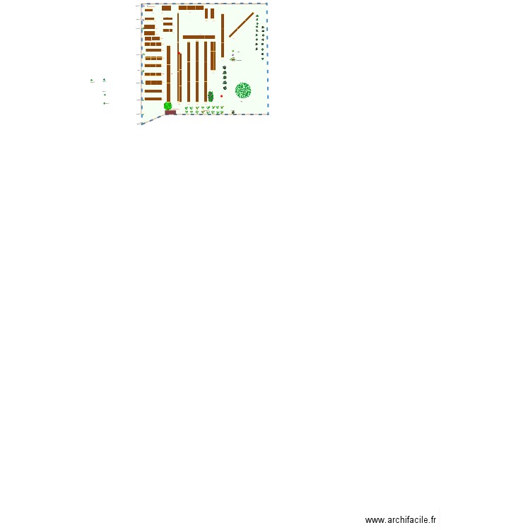 moestuin. Plan de 0 pièce et 0 m2