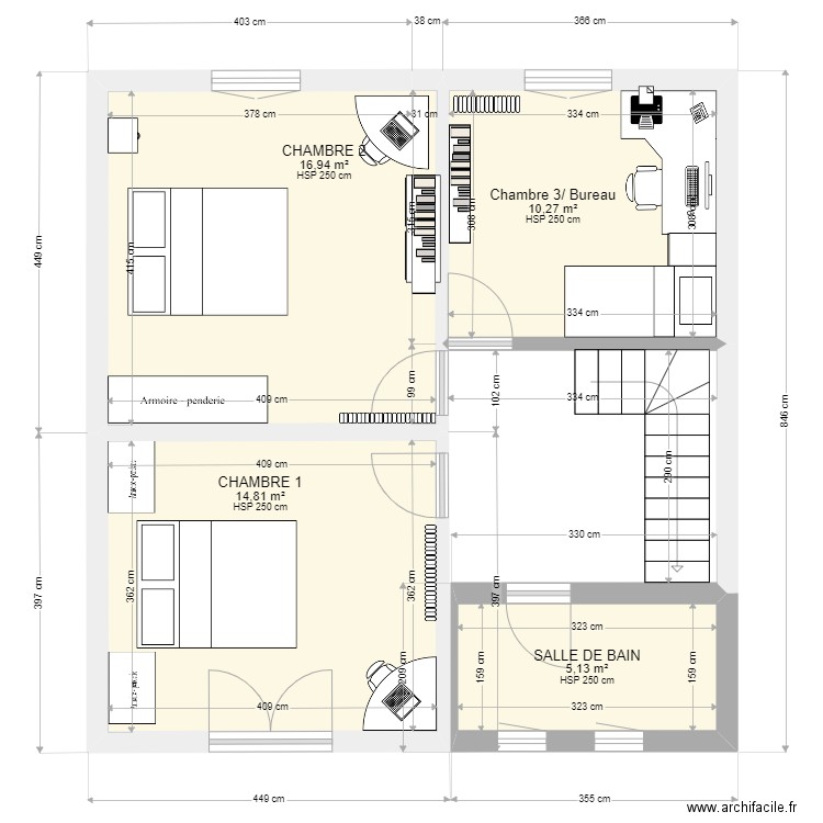 PLAN SCY ETAGE 1. Plan de 0 pièce et 0 m2