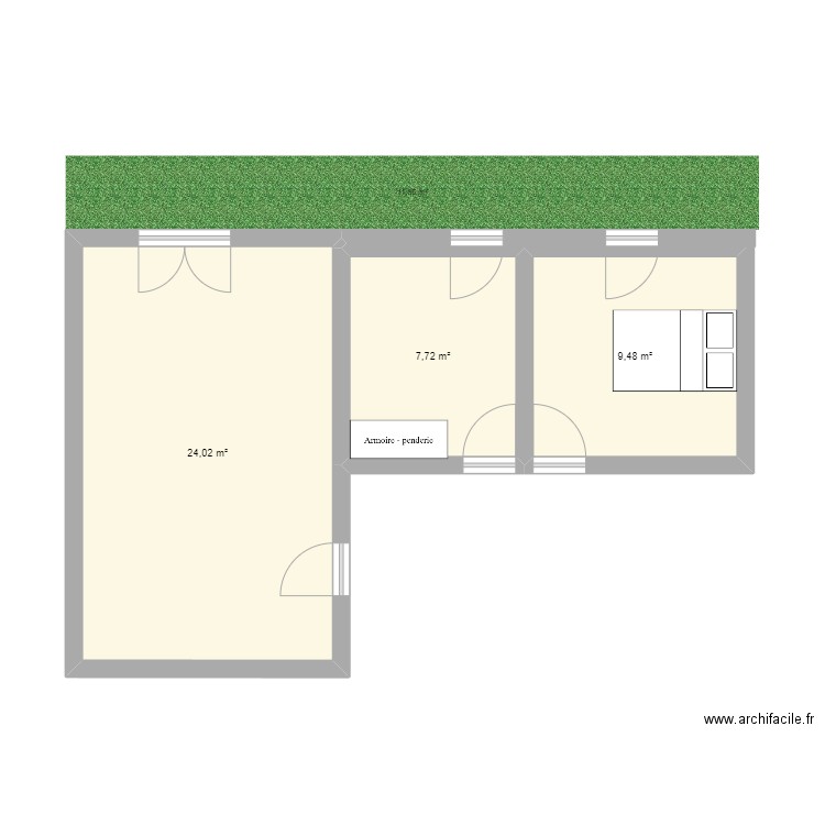 plan 2d. Plan de 0 pièce et 0 m2