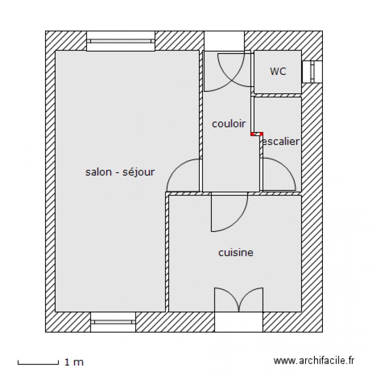 RDC1. Plan de 0 pièce et 0 m2