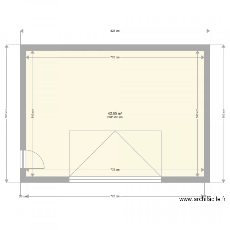 garage 1 - Plan dessiné par hclerc