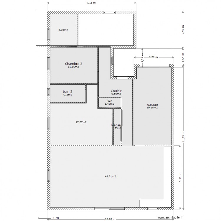 Essai 06/08/2012. Plan de 0 pièce et 0 m2