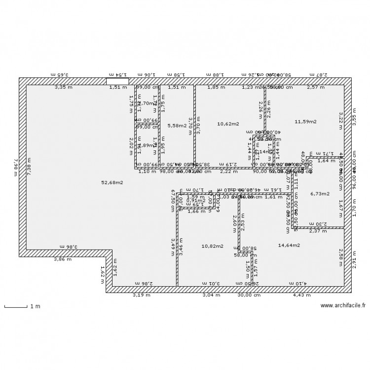 PLAN . Plan de 0 pièce et 0 m2