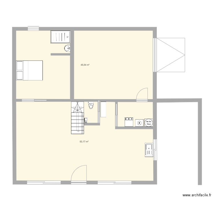 RDC V3. Plan de 0 pièce et 0 m2