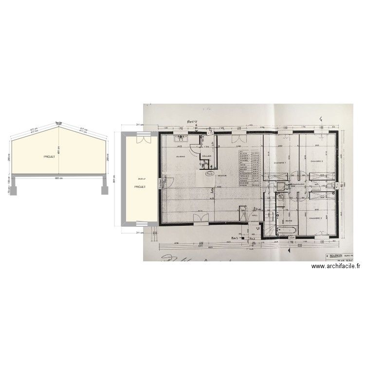 MOET AVP. Plan de 1 pièce et 20 m2