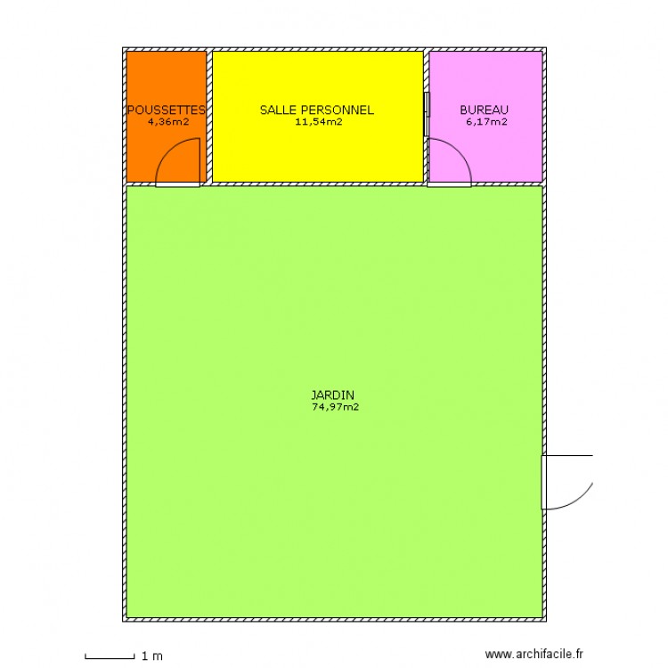 MICRO CRECHE 2. Plan de 0 pièce et 0 m2