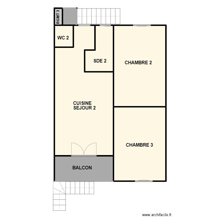 MAUREILLE 1 ER. Plan de 8 pièces et 249 m2