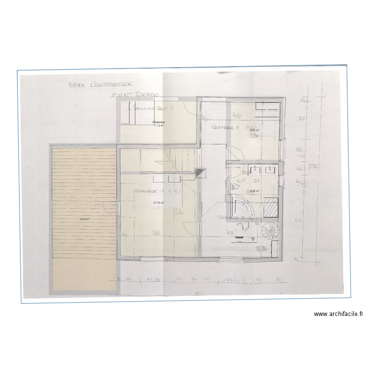 etage l Orée. Plan de 0 pièce et 0 m2