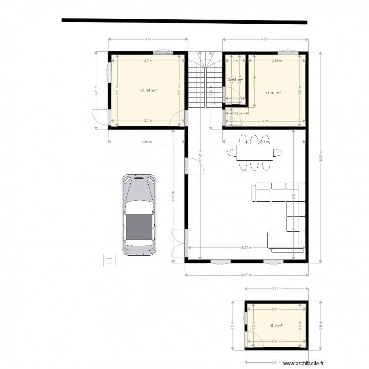 Villa Sebenikoro. Plan de 0 pièce et 0 m2