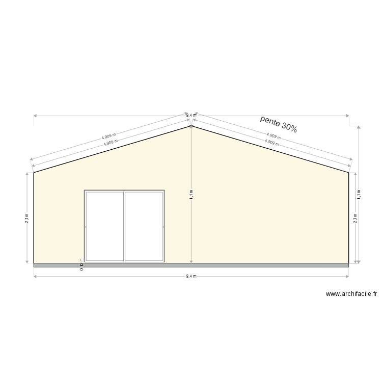 CONSTRUCTION. Plan de 0 pièce et 0 m2