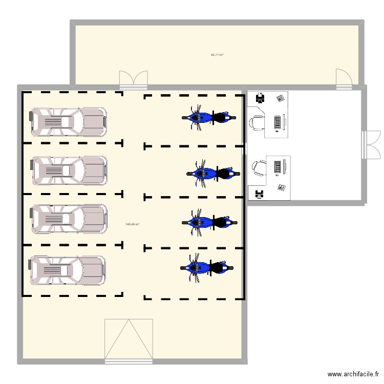 garage Mariot kart . Plan de 0 pièce et 0 m2