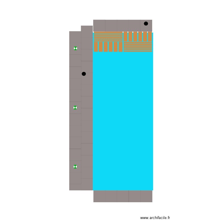 CONTOURS. Plan de 0 pièce et 0 m2