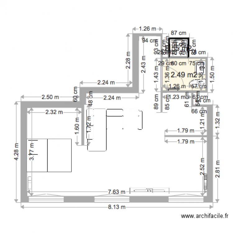 Montrouge1. Plan de 0 pièce et 0 m2