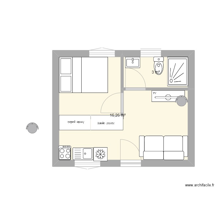 Ste-Thérèse v0. Plan de 0 pièce et 0 m2