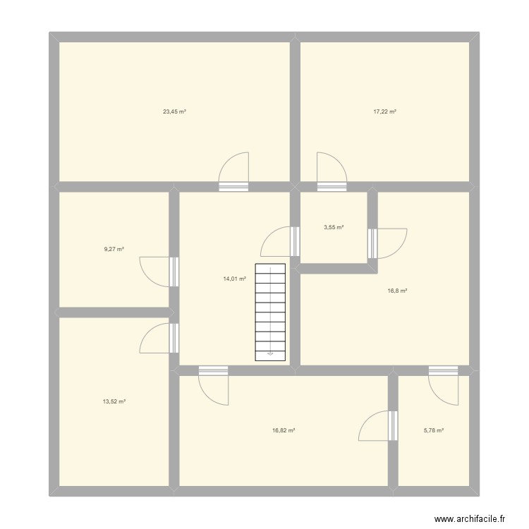 weiswampach. Plan de 9 pièces et 120 m2