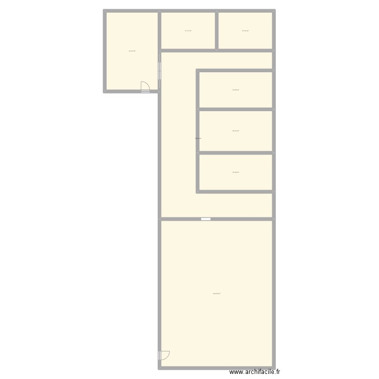 projet cab version 1. Plan de 8 pièces et 356 m2