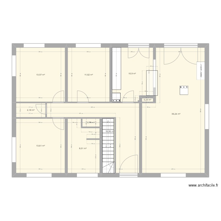 maison NEUVILLE 2. Plan de 10 pièces et 114 m2