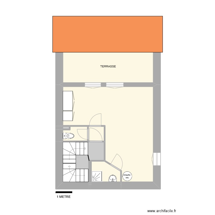 LLUCIA 28 R+3. Plan de 9 pièces et 51 m2