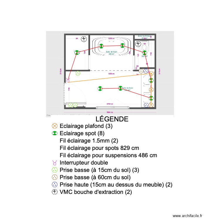 Rateau. Plan de 0 pièce et 0 m2