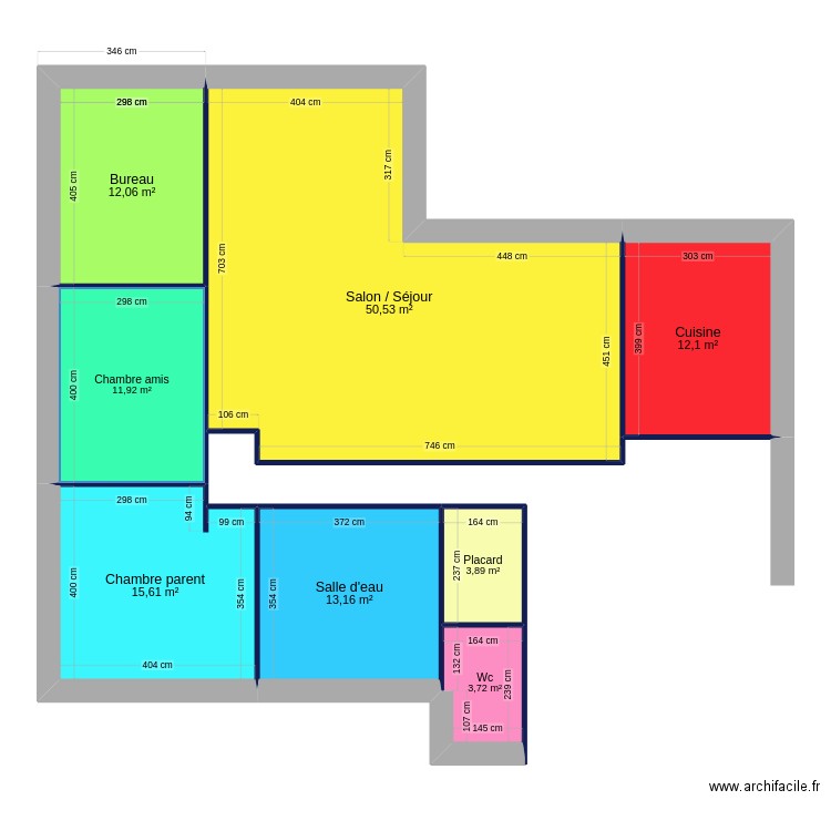 maison sur ss. Plan de 8 pièces et 123 m2