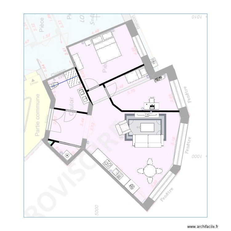 gustave rivet MJ. Plan de 0 pièce et 0 m2