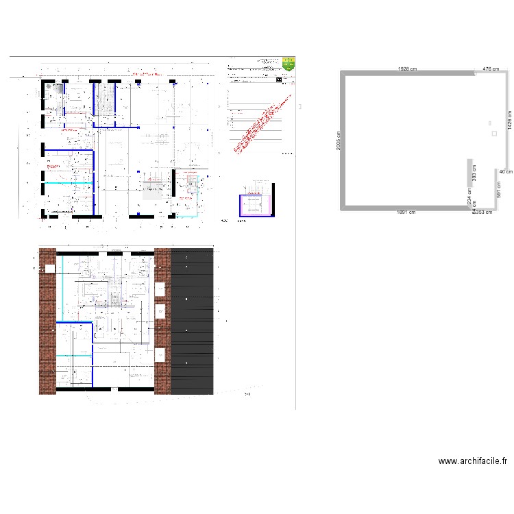 la grange. Plan de 0 pièce et 0 m2