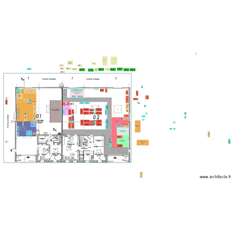 Bat 2 (Collection) V0 2024. Plan de 0 pièce et 0 m2