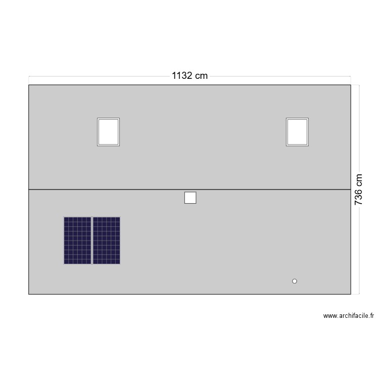 plan de toiture. Plan de 0 pièce et 0 m2