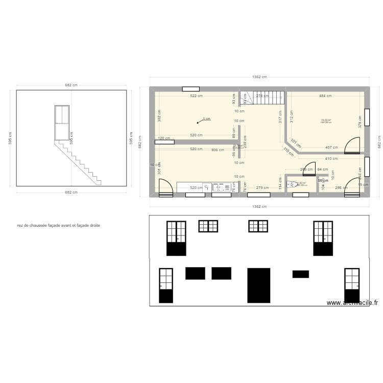 maison sundhouse plan finale interieur. Plan de 6 pièces et 159 m2