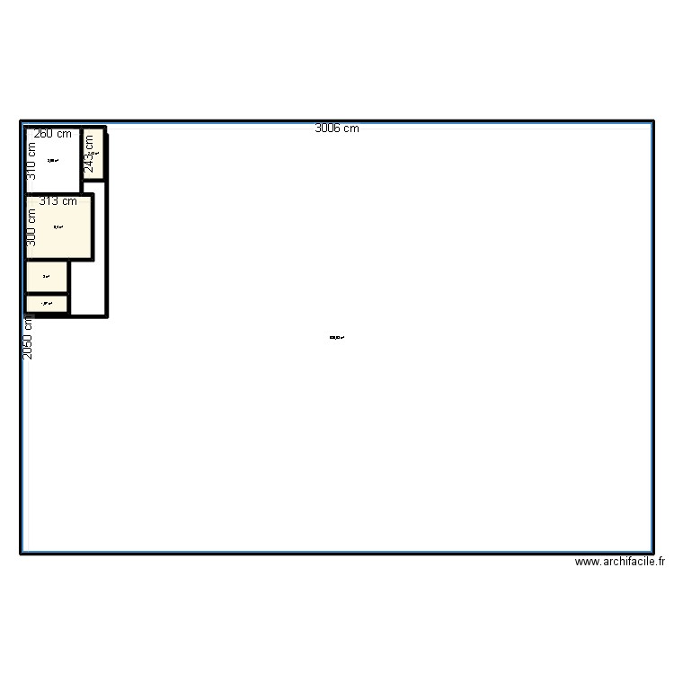 CHAMBRE SALON. Plan de 6 pièces et 641 m2