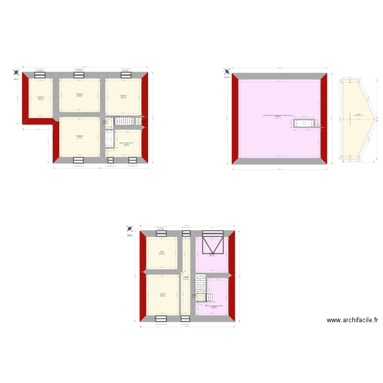 Ml24016568 MASSON. Plan de 18 pièces et 258 m2