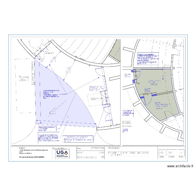 Plan - Rampe - Chimie A. Plan de 0 pièce et 0 m2