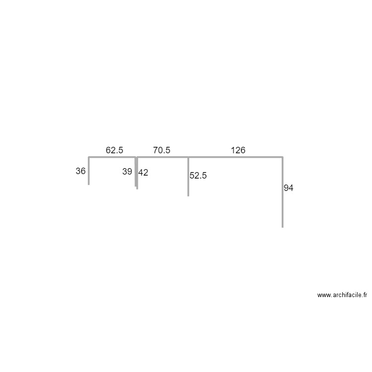 Cloisons marines jardin. Plan de 0 pièce et 0 m2