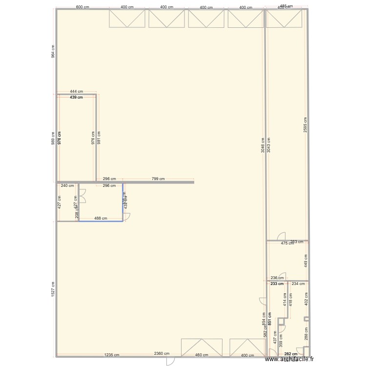 CVI ATELIER. Plan de 10 pièces et 1094 m2