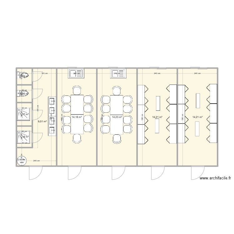 MG CONSTRUCTION CHANTIER ST JOSEPH BEAUPONT. Plan de 9 pièces et 71 m2