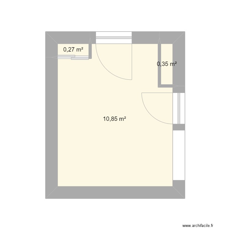 07.02.25. Plan de 3 pièces et 11 m2